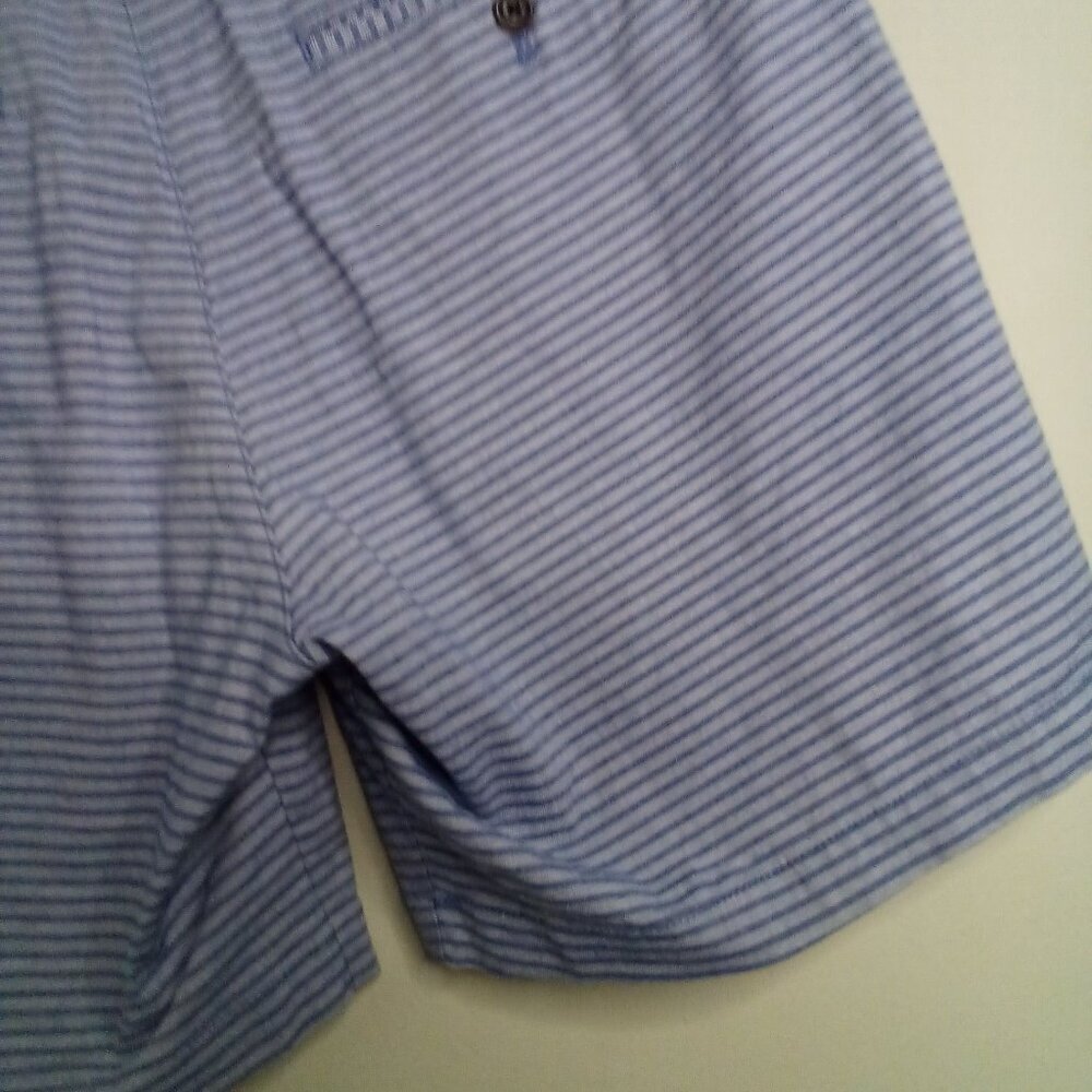 Gap Shorts Women 29 7" Short Casual Stripe Blue - Picture 13 of 14